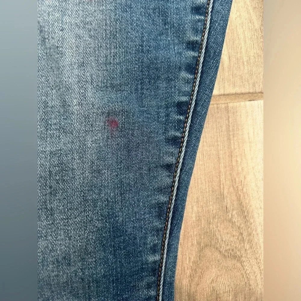 Kendall + Kylie The Ultra Babe Skinny Distressed Mid-Rise Jeans with Raw Hem - Picture 7 of 7